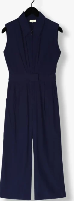 donkerblauwe suncoo jumpsuit tori