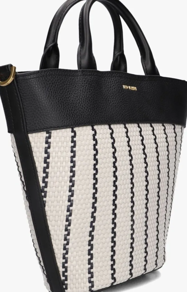 donkerblauwe ted baker handtas riveri