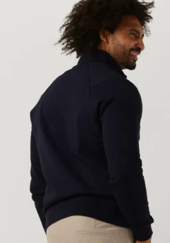 donkerblauwe the goodpeople sweater lucca