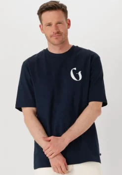 donkerblauwe the goodpeople t-shirt ton