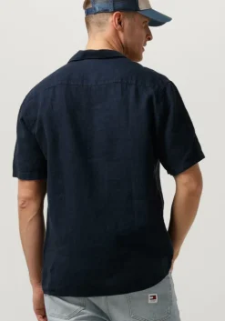 donkerblauwe the goodpeople casual overhemd sun