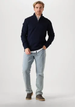 donkerblauwe the goodpeople trui kamark