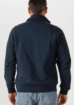 donkerblauwe the goodpeople sweater lucca