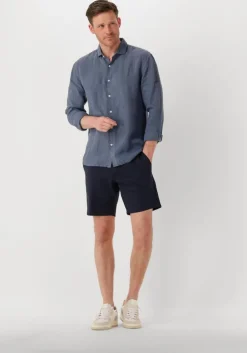 donkerblauwe the goodpeople casual overhemd soho