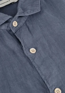 donkerblauwe the goodpeople casual overhemd soho