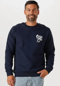 donkerblauwe the goodpeople sweater lito
