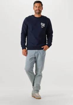 donkerblauwe the goodpeople sweater lito