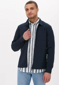 donkerblauwe the goodpeople overshirt lord