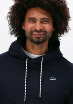 donkerblauwe the goodpeople sweater larson