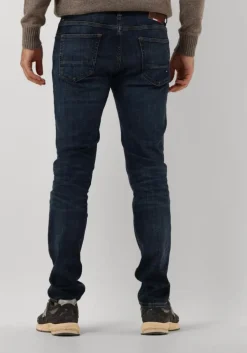 donkerblauwe tommy hilfiger slim fit jeans slim bleecker pstr tino ind