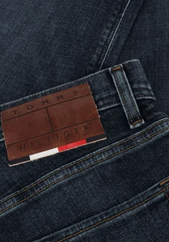 donkerblauwe tommy hilfiger slim fit jeans slim bleecker pstr tino ind