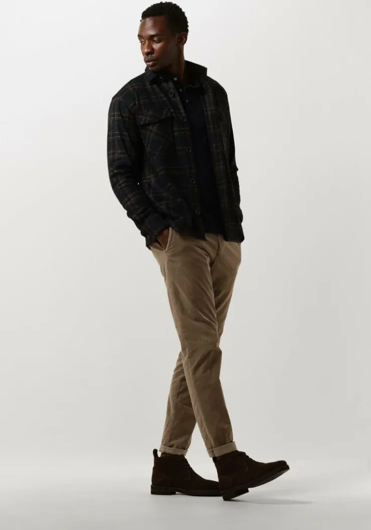 donkerblauwe tommy hilfiger polo core 1985 slim polo