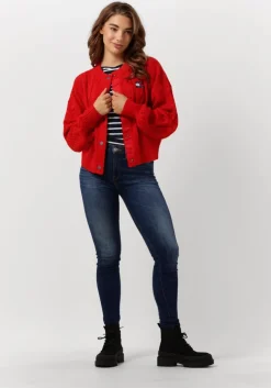 donkerblauwe tommy hilfiger skinny jeans heritage como skinny rw