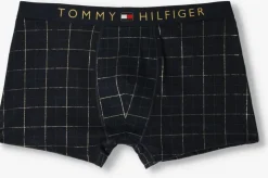 donkerblauwe tommy hilfiger underwear boxershorts trunk + sock set