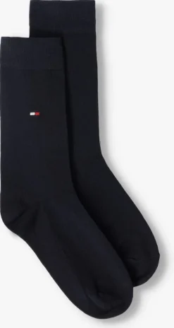 donkerblauwe tommy hilfiger underwear boxershorts trunk + sock set