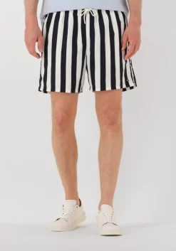 donkerblauwe tommy hilfiger zwembroeken medium drawstring print