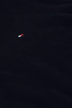 donkerblauwe tommy hilfiger coltrui pima org ctn cashmere roll neck