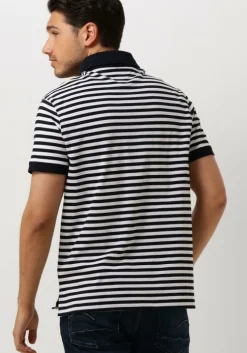 donkerblauwe tommy hilfiger polo 1985 regular polo