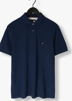 donkerblauwe tommy hilfiger polo 1985 regular polo