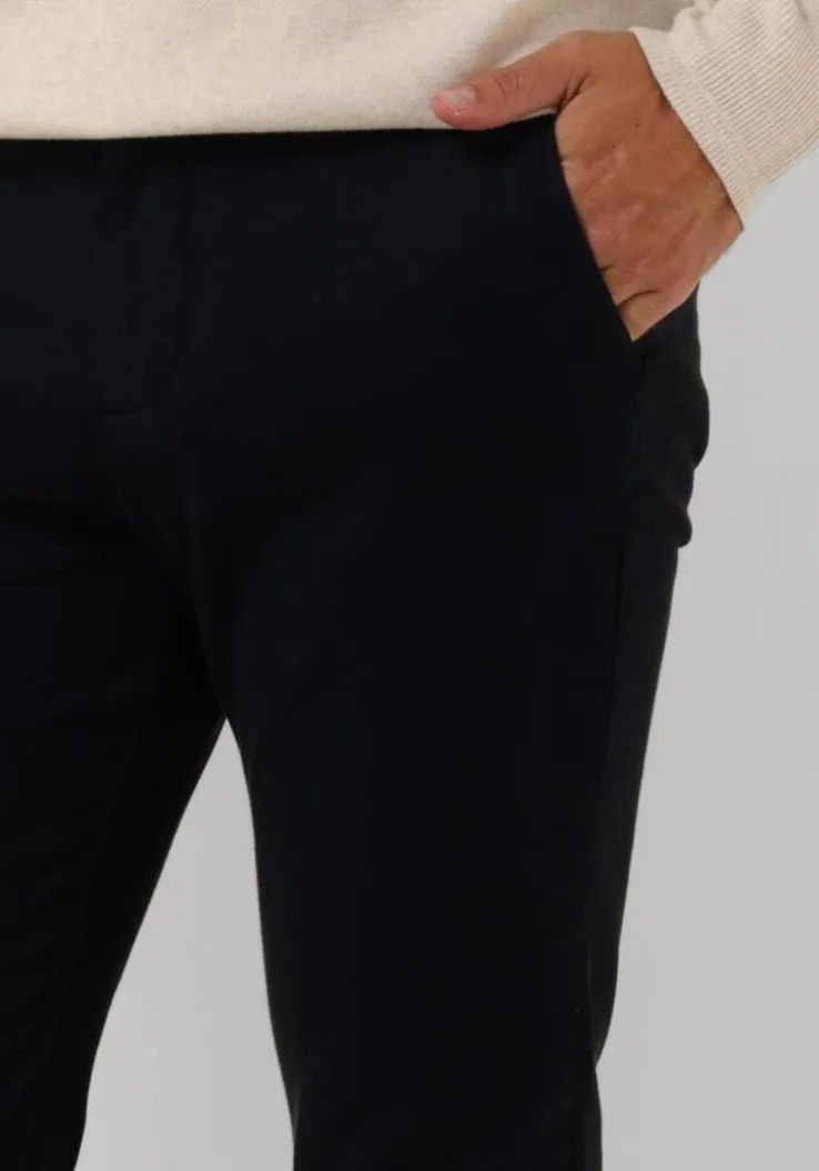 donkerblauwe tommy hilfiger chino chino bleecker structure gmd