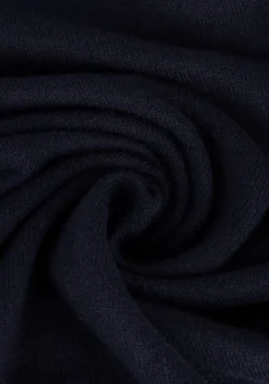 donkerblauwe tommy hilfiger trui pima org ctn cashmere crew neck