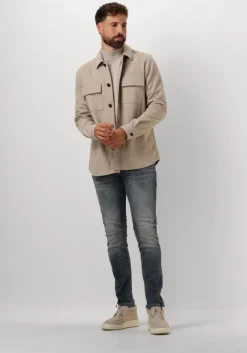 donkerblauwe tommy jeans slim fit jeans austin slim tprd dh1