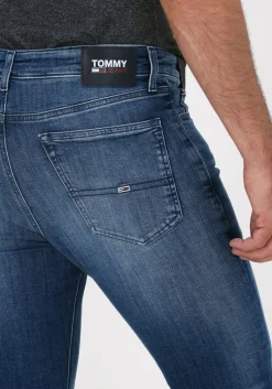 donkerblauwe tommy jeans skinny jeans simon skny dyjmb