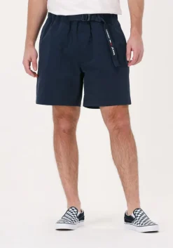 donkerblauwe tommy jeans korte broek tjm belted beach short