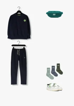 donkerblauwe tumble 'n dry sweater heelflip