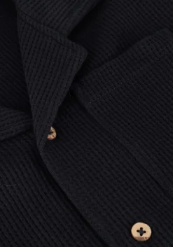 donkerblauwe tumble 'n dry casual overhemd cagnard