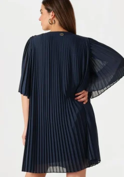 donkerblauwe twinset milano mini jurk 251tp2051