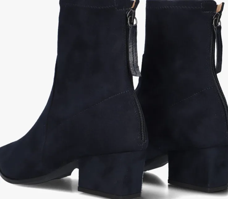 donkerblauwe unisa enkellaarsjes jake