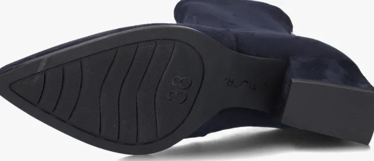 donkerblauwe unisa enkellaarsjes jake