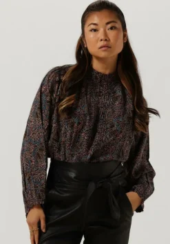 donkerblauwe vanessa bruno blouses prado blouse