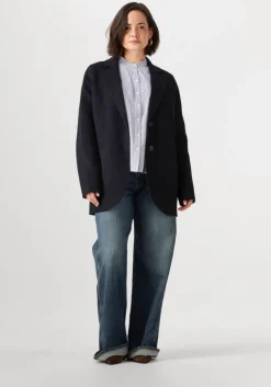 donkerblauwe vanessa bruno blazer marc