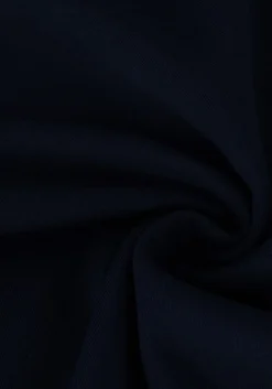 donkerblauwe vanilia midirok double punto midi skirt