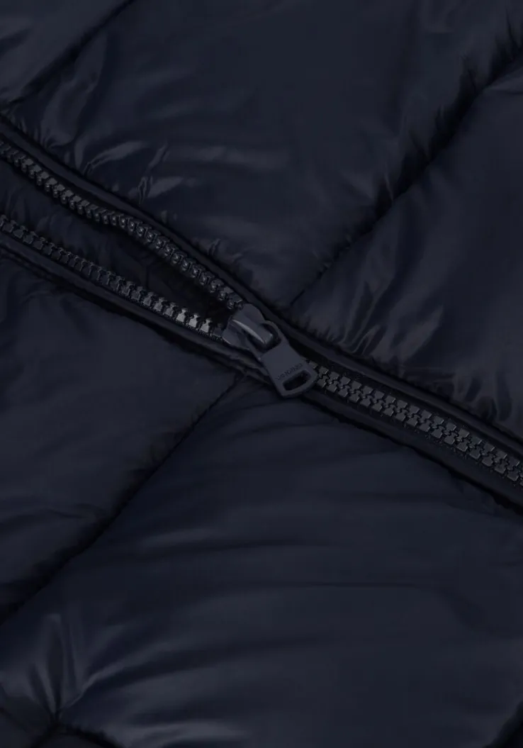 donkerblauwe vingino gewatteerde jas tanna