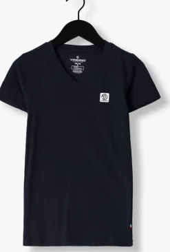 donkerblauwe vingino t-shirt b-basic-tee-vnss