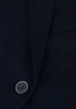 donkerblauwe y.a.s. blazer yasdakota ls short blazer