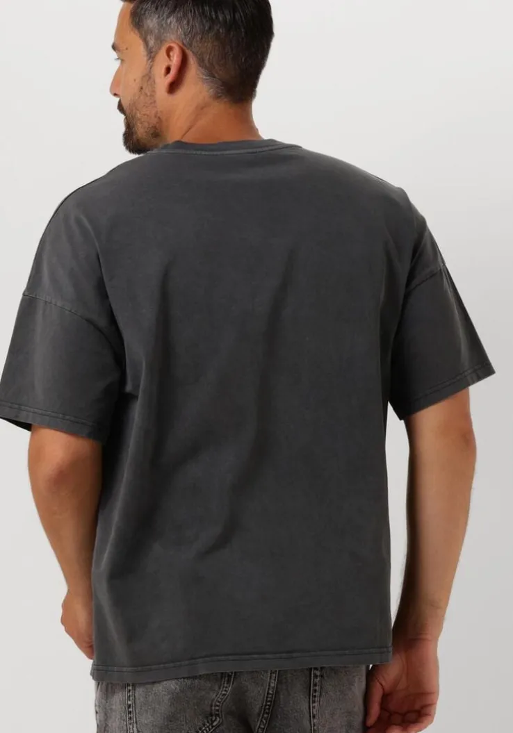 donkergrijze american vintage t-shirt fizvalley men