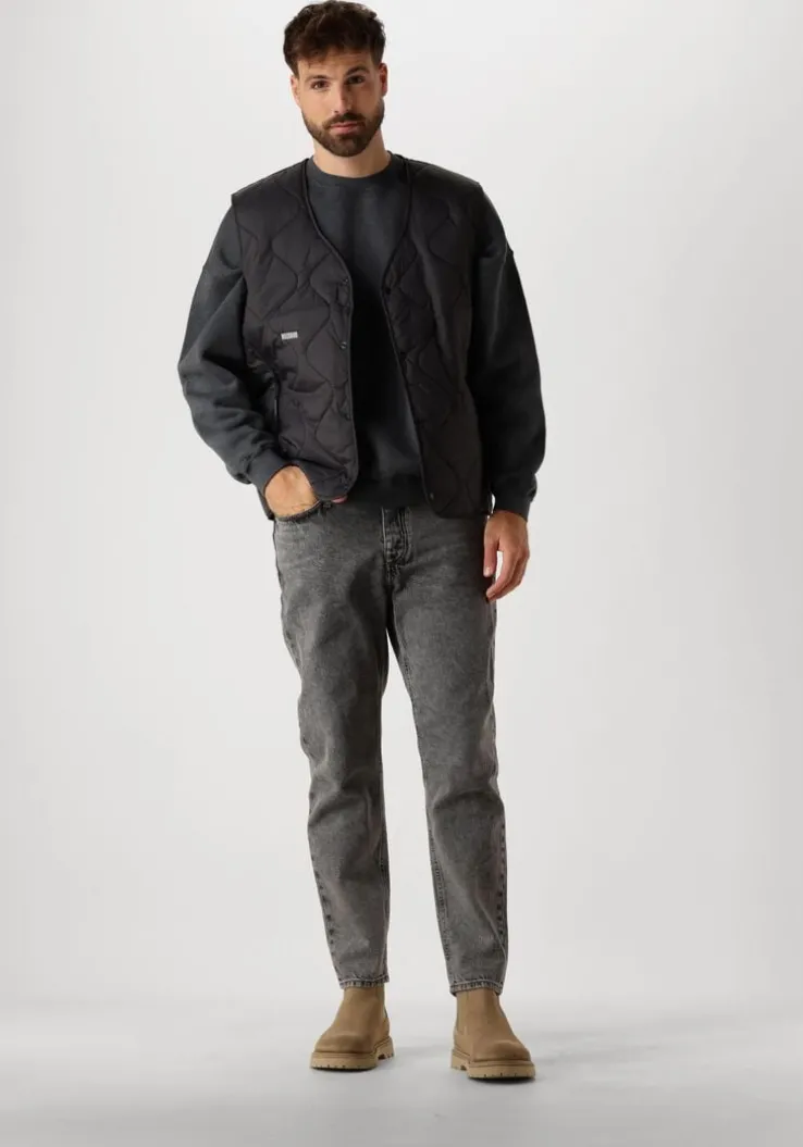 donkergrijze american vintage trui doven h