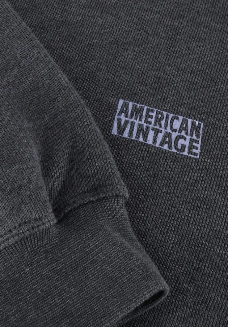 donkergrijze american vintage trui doven h