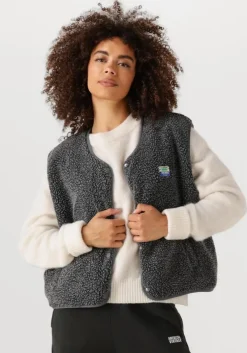 donkergrijze american vintage gilet hoktown