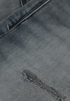 donkergrijze cast iron shorts shiftback shorts true blue grey