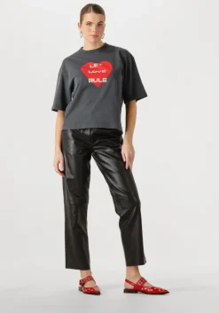 donkergrijze catwalk junkie t-shirt graphic tshirt