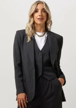 donkergrijze copenhagen muse gilet cmtailor-ja