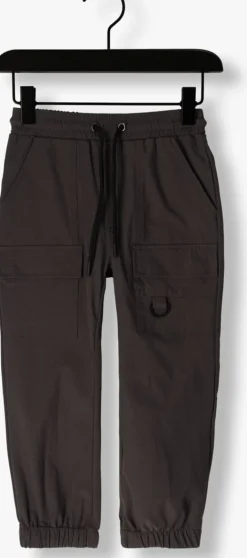 donkergrijze daily7 cargobroeken cargo parachute pants