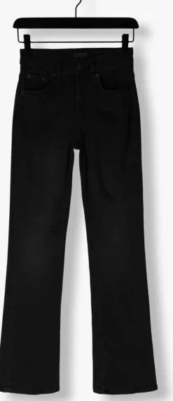 donkergrijze drykorn flared jeans far