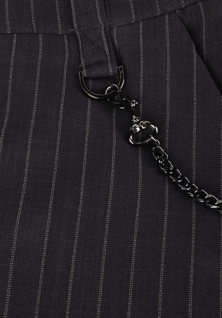 donkergrijze frankie & liberty minirok paris skort