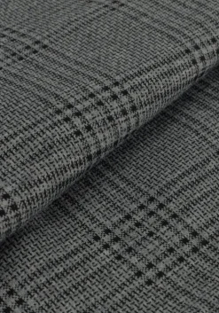 donkergrijze indian blue jeans korte broek jog short check